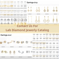 Bague de fiançailles en or massif 10K/14K/18K avec diamant de laboratoire CVD/HPHT certifié IGI, taille marquise 0,5-3 carats et pierres latérales en forme de feuille botanique
