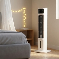 Refroidisseur d'air 70W, économe en énergie, 3 vitesses, télécommande, faible bruit, pour la maison, le bureau, la chambre