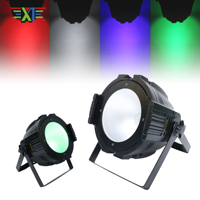 XJ qualité 200W DMX LED Cob Par lumière RGBW Projection 512 Mode de contrôle blanc chaud froid grand Zoom scène Cob Par lumière Barndoor