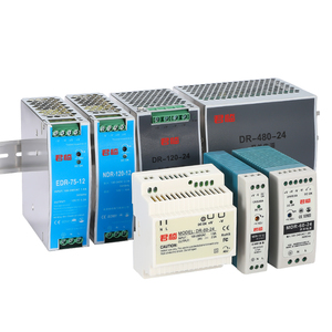 Alimentation électrique sur rail DIN 12V 24V 48V 10W 20W 45W 60W 100W 120W 150W 240W 480W, alimentation à découpage pour équipement d'automatisation Meanwell - Product Image 2