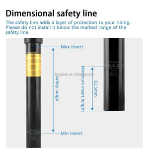 Tige de <span class=keywords><strong>Selle</strong></span> à Suspension Sr Suntour NCX pour Vélos de Montagne, Amortisseurs de <span class=keywords><strong>Selle</strong></span>, Diamètre 27-33.9mm, Tige de <span class=keywords><strong>Selle</strong></span> 350mm - Product Image 4