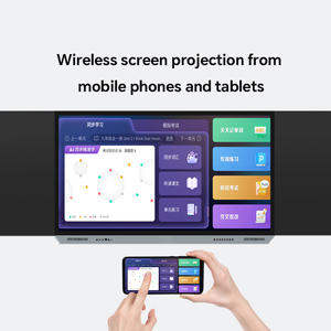 Pizarra Interactiva <span class=keywords><strong>LED</strong></span> OEM de 75 Pulgadas para Escuela, Pantalla LCD 4K, Pizarra Nano con Táctil de 20 Puntos y Cámara de 48MP - Product Image 4