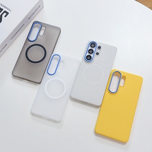 PC Pure Color Full Wrap Protection <b>Camera</b> Frame Protect Shockproof Anti-Drop <b>Magnetic</b> Mobile Phone Cases For Samsung S26 Ultra - Product Image 5