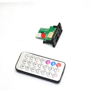 Electronic parts Mini 5V MP3 Decoder Board Decoding Module USB With Amplifier & Remote Controller