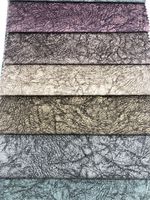 Tissu d'ameublement en velours hollandais tricoté de bonne qualité, imprimé jacquard Dobby gaufré, ignifuge et imperméable, 350 g/m²