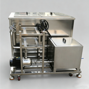 Machine à ultrasons industrielle 264L 3000W pour le dégraissage, le prétraitement de la placage de quincaillerie et le nettoyage des surfaces métalliques - Product Image 2