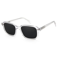 À la mode acétate nuances polarisées pour hommes écaille De tortue Rectangle lunettes De soleil hommes conduite lunettes De soleil Protection UV Oculos De Sol