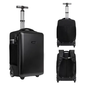 Zaino Trolley per Laptop da viaggio impermeabile personalizzato con ruota