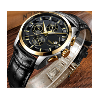 Montres mécaniques automatiques en acier, design d'usine et personnalisation par lots, avec calendrier complet et affichage 24 heures, pour marque privée