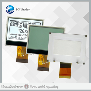 Bán hàng nóng kích thước nhỏ COG mô-đun 12864-653 FSTN đèn nền trắng lưu trữ tủ Màn hình 128x64 Màn hình 12864 LCD hiển thị - Product Image 5