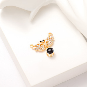 Collana da donna nuova moda doppio cigno con ciondolo per proiezione a catena TikTok 100 le lingue <span class=keywords><strong>ti</strong></span> <span class=keywords><strong>amo</strong></span> collana - Product Image 5