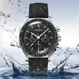 Reloj de Pulsera de Cuarzo para Hombre, Pequeño, de Tres Agujas, Cronógrafo, Moderno, Multifuncional, Resistente al Agua, con Esfera Grande - Product Image 6