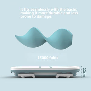 <span class=keywords><strong>Bañera</strong></span> Plegable de Plástico <span class=keywords><strong>con</strong></span> Tapa, <span class=keywords><strong>Bañera</strong></span> Multifuncional Móvil y Portátil para Adultos y Bebés - Product Image 4