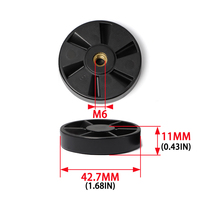 Pièces détachées de mixeur de haute qualité 1000W, base de coupleur à poulie en plastique, accessoires pour mixeur domestique