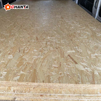 Panneaux OSB Chanta 4x8, panneaux de contreplaqué OSB, panneaux OSB 18 mm pour la construction