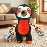 Fabrication de jouets en peluche pour animaux de compagnie (renard, raton laveur, chien, chat) OEM ODM en Chine