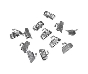 Kit de tubes buccaux <span class=keywords><strong>pour</strong></span> orthodontie, premiers tubes molaires, 4 pièces, <span class=keywords><strong>appareil</strong></span> orthodontique collable <span class=keywords><strong>pour</strong></span> molaires Roth/MBT 022 - Product Image 5