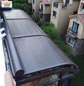 Persianas enrollables de aluminio automáticas baratas, <span class=keywords><strong>toldo</strong></span> de aislamiento, <span class=keywords><strong>toldo</strong></span> de ventana de techo <span class=keywords><strong>enrollable</strong></span>, parasol de techo ciego - Product Image 5