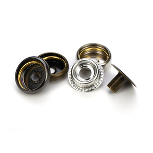 Botones de cierre a presión de metal Cartera Remaches de cuero Cierres Chaqueta Ropa Jeans <span class=keywords><strong>Collar</strong></span> Hebilla de cinturón Botones de doble cara - Product Image 4