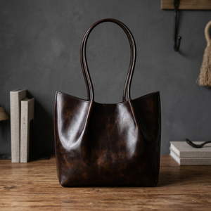 Pochette pour femme en cuir véritable BS INTERNATIONAL, légère, avec fermeture éclair, imperméable, durable, antivol, sac à main décontracté 3L+ - Product Image 6