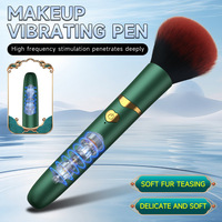 Damen Make-up Pinsel Bullet G-Punkt Vibrator Nippel Klitoris Masturbator Stimulator AV Dildo Massagestab Erotikspielzeug für Paare