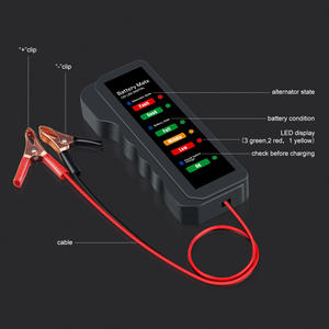 צעד אחד כדי לבדוק הוביל תצוגת רכב bm310 12v בודק סוללה - Product Image 3