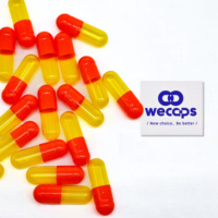 Capsules végétales vides certifiées FDA Wecaps, taille 1 #   Capsules végétales vides