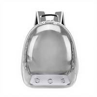 Sac à dos de transport transparent pour oiseaux, sac de voyage pour perroquet, grande capacité, en tissu Oxford avec fermeture éclair