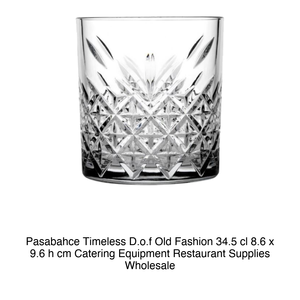 Bicchiere Old Fashioned <span class=keywords><strong>Pasabahce</strong></span> Timeless D.o.f 34.5 cl 8.6 x 9.6 h cm Attrezzature per Catering Forniture per Ristoranti Vendita all'Ingrosso - Product Image 2