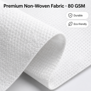 Wholesale Reusable Non Woven Promotional Folding Medium <b>Tote</b> <b>Bags</b> Custom Logo Silk Screen Printed Shoulder Handle Recyclable - Product Image 2