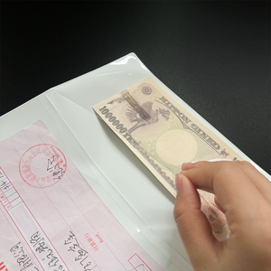 高透明PVC防水コインクリップドル札通貨ホルダー紙幣マネープロテクター通貨スリーブ - Product Image 5