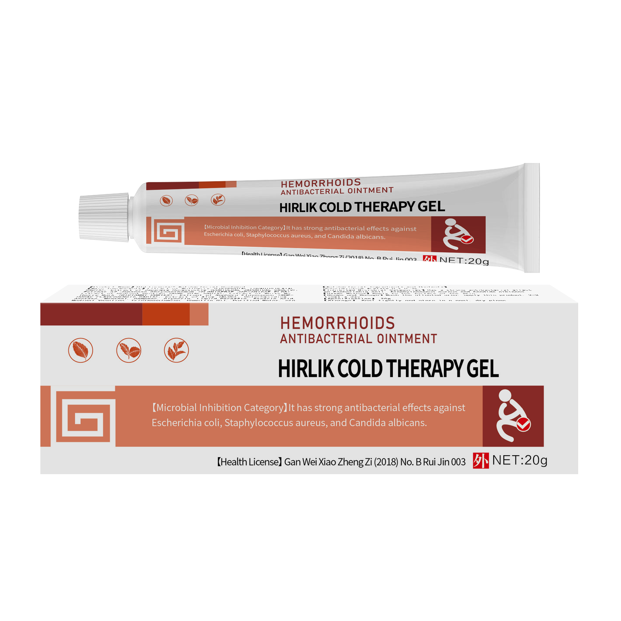 External Pearl Moisturizing Hemorrhoid Ointment OEM Chitosan Gel for Wound Healing
