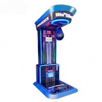 Machine de boxe d'arcade à impact élevé, à monnayeur, avec affichage numérique de la force