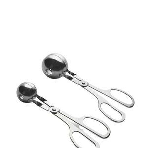 Stainless Steel Meatball Maker 2Pc Set For Homemade Meatballs <b>Kitchen</b> Tool - Product Image 5
