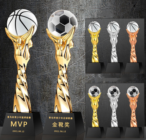 Trofeo de Fútbol Personalizado al por Mayor, Premio Mundial de Fútbol Dorado, Trofeo de Campeones Personalizado, Trofeo de Fútbol, Trofeo de Fútbol Soccer - Product Image 4