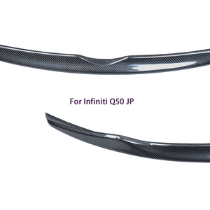 For Q50 Q50S Q50L Style Carbon Fiber <b>Rear</b> <b>Spoiler</b> Trunk Wing 2013-2023 - Product Image 3