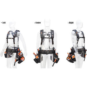Professional Heavy-Duty Comfort Rig Leather Waist Belt Custom Electrical Tool <b>Suspenders</b> with Waterproof Feature for Carpenters - Product Image 6