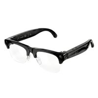 Lunettes Intelligentes IA avec Caméra 8MP, Lecture Musicale, Assistant Vocal, Étanchéité IPX67, Vidéo 1280x720P, Portables et Compatibles iOS/Android