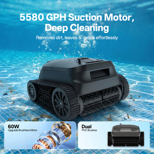 Aspiradora Inalámbrica Addotron para Paredes y Pisos de Piscinas, <span class=keywords><strong>Robot</strong></span> Limpiador Automático de Piscinas con Succión - Product Image 5