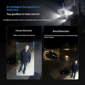Cámara de Seguridad WiFi para Ventana, 2.4/5 GHz, 3MP, Cámara Dahua 4MP, CCTV Analógica, 180 Grados, Cámaras BNC, Reproductor de Tarjetas, Audio Bidireccional - Product Image 5