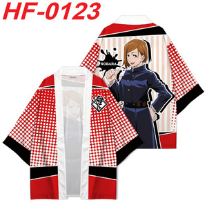 Kimono Jujutsu Satoru Gojo Geto Itadori Yuji Sukuna Nanami Kugisaki <span class=keywords><strong>Nobara</strong></span> Kimono japonais Haori Anime Cape Vêtement - Product Image 5
