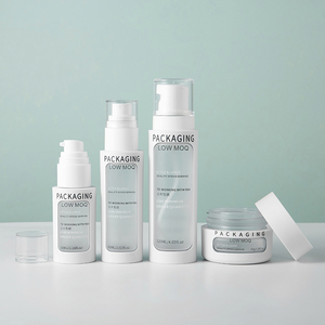 35-120ml Matte nhựa PET mỹ phẩm bao bì chai trong suốt bên trong màu trắng bên ngoài linh hoạt kích thước cho chăm sóc da chai - Product Image 4