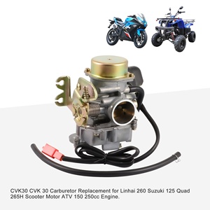 GOOFIT CVK30 CVK 30 카뷰레터 린하이 260 스즈키 <span class=keywords><strong>125</strong></span> 쿼드 265H 스쿠터 모터 ATV 150 250cc 엔진용 교체품 - Product Image 5