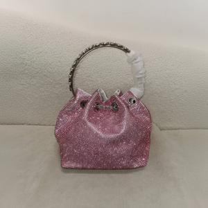 Bolso de Mano Étnico de Madera Vintage Hecho a Mano con Estampado de Esmalte, Bolso de Mano de Resina para Mujer - Product Image 1