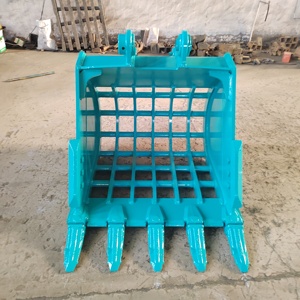 Поставка от производителя LISEN, ковш-сито для экскаватора Sk75ur Sk80 Sk95 Sk100 Sk115 Sk120, ковш-каркас для экскаватора - Product Image 2