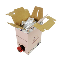 Distributeur de boissons pour café, vin, jus, recharge BIB (Bag-in-Box), pochette à emporter 1L-5L, impression en héliogravure