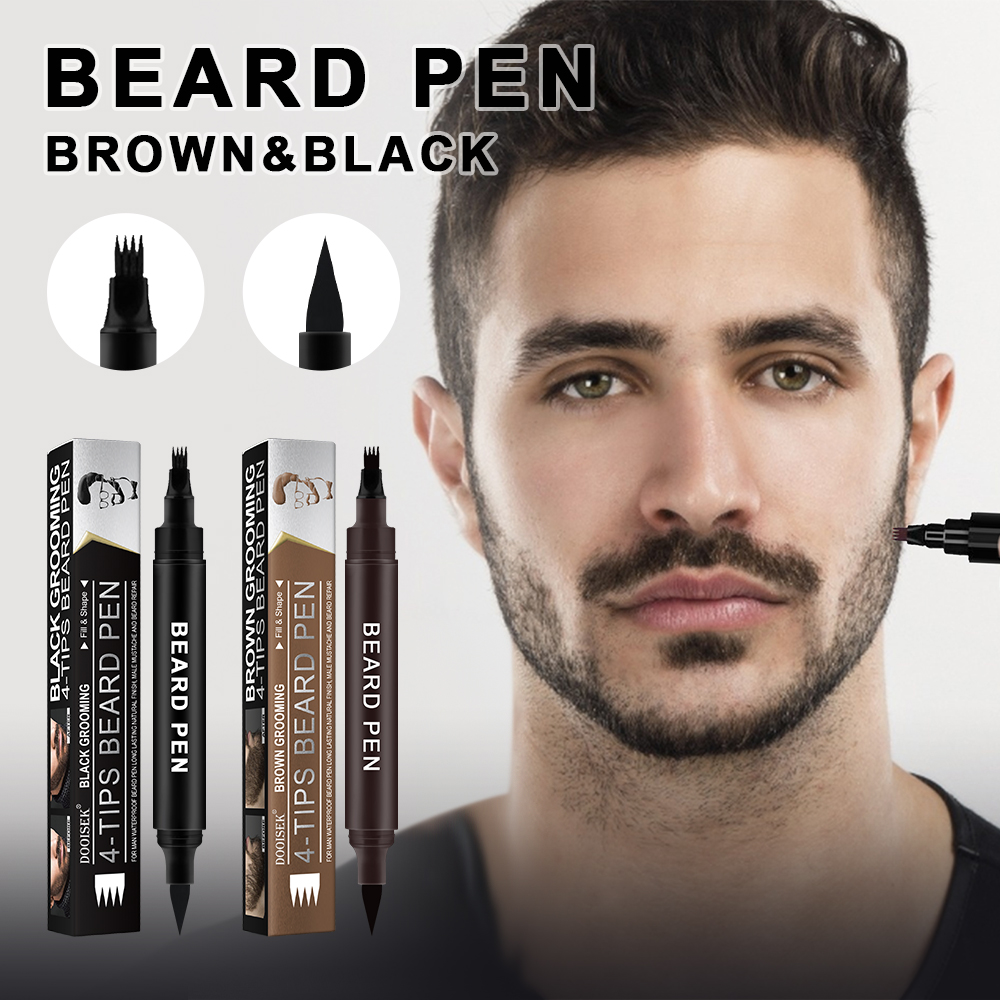 Penna per barba a doppio termine