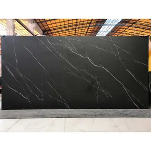 Pedra artificial 1600*3200 Parede interior Porcelana Mármore Glossy Slab Sinterizado Pedra Azulejo