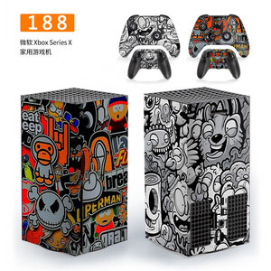 Xbox Series X Console Skin Sticker Set PVC Protective Cover For <b>Gaming</b> <b>Controller</b> And Host Decorative Decal - Product Image 2