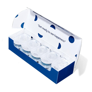 친환경 맞춤형 디자인 종이 포장 콘택트 렌즈 박스 고급형 렌즈 종이 박스 - Product Image 2